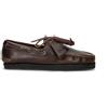 CLARKS ORIGINALS GODNEY BOAT Scarpa barca uomo marrone in pelle