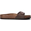 BIRKENSTOCK Ciabatta uomo testa di moro