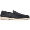 DOUCAL'S Mocassino uomo blu in suede