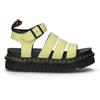 DR. MARTENS Sandalo donna verde in pelle