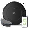 iRobot Roomba Combo Essential, Robot Aspirapolvere Lavapavimenti, Potente Aspirazione e Pulizia, Sistema di Pulizia a 4 fasi, Tre Livelli di Aspirazione, Controllabile Tramite App, Nero