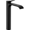 hansgrohe Vivenis Miscelatore monocomando lavabo 250 da catino senza saltarello, nero opaco, 75042670