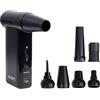 Ewent Soffiatore Aria Elettrico 130000 giri/min, Aspirapolvere Portatile 3-in-1,Rimuovi Polvere,Gonfiatore,Aria Compressa Pulizia,Senza Fili,8 Velocità, Ricaricabile 5000mAh, Per Elettronica,Casa,Auto