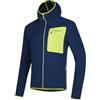 La Sportiva Agon M - felpa con cappuccio - uomo, Blue/Yellow