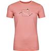 Ortovox 150 Cool Peak Focus TS W - T-shirt - donna, Orange