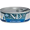 Farmina Natural & Delicious Ocean Kitten con Merluzzo, Gamberetti e Zucca - Farmina - Natural & Delicious Ocean Kitten con Merluzzo, Gamberetti e Zucca - 80GR