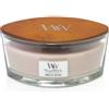 WOODWICK Ellipse Candles Vanilla & Sea Salt 453,6gr - Candela Profumata