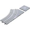 Kato (KATO) KATO N Gauge Unitram piastra binario curvo intersezione/modello ferroviario s...