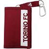 TORINO FC Portafoglio Torino Toro Ufficiale Granata a Strappo BORSELLINO con Gancio Portachiavi PTFTR1610