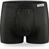 KediLife Mutande Incontinenza Uomo, Boxer Assorbenti Neri 1 St