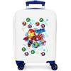 Disney Marvel Joumma Iron Friends Valigia da Cabina Bianco 33x50x20 cm Rigido 2.35 kgs Lucchetto a Combinazione Laterale ABS 2.35 kgs 33L Bagaglio a Mano