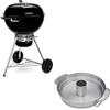 Weber Barbecue a Carbone Weber Master-Touch GBS Premium E-5770 + Supporto di Cottura per Pollame Weber GBS - 8838