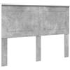 vidaXL Testiera grigio cemento 100 cm in materiale composito