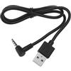 ECSiNG Cavo Di Ricarica USB per Casco Moto 3,5 Mm - Compatibile Con V6 V4 Interfono Bluetooth