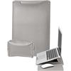 YealRed 13-14 Pollici Laptop Custodia Porta Supporto per Macbook Neo 13 2026, MacBook Air 13 M5-M1 (2026-2018),MacBook Pro 13-14 M5-M1 Pro/Max (2026-2020), con Tasca Caricabatterie (Argento)