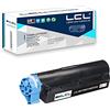 LCL Cartucce di Toner Compatibile B411 B431 44574702 3000 Pagine (1-Pack Nero) Sostituzione per Oki B411 B411D B411DN B431D B431DN Plus MB491 Plus MB461 MB471 MB471W