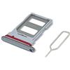 Eonpam Vassoio Carta SIM per (Xiaomi Mi 11i/Poco F3) qualità Originale Porta Scheda SIM Ricambio Slot Scheda Memoria SD con Pin della Scheda SIM(Bianco)