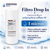 Cartuccia Sedimenti Big 10 1 Micron Polipropilene