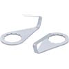 BGS 3257 | Lama da taglio, mezza tonda | per BGS 3218, 9291 | 2 x 24 mm | 2 pz.