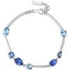 Brosway Bracciale Donna, Bracciale Rigido in Argento e Freedom Blue | Collezione Fancy - FFB132
