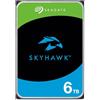Seagate SkyHawk 6TB, Unità disco interna, 3.5, SATA 6 GB/s, Data Rescue Service (ST6000VXZ09)