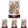 Pavesi Biscotti Gocciole Cioccolato Wild Integrali, Biscotti da Colazione - 350 gr (Confezione da 4)