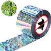 Leonshco Nastro Repellente Antiuccelli, Repellente per Uccelli 80 M X 4,8 Cm, Anti Piccioni Nastro Antistrappo, Riflettente Su Entrambi I Lati Spaventa Uccelli, Per Proteggere La Casa, Giardino, Cortile