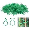 ZFRITP 130 Pezzi Clip di Supporto per Piante Giardino ,Ganci per Piante Rampicanti,Riutilizzabile Supporto per Protezione e Connessione Fiori, Viti, legacci per pomodori, canne per pomodori.