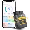 Journeyside OBD2 Auto Diagnostica Bluetooth Auto Scanner, Diagnosi Auto Professionale Code Lettore per iOS&Android Spia Motore Controllo,Diagnostico Adatto alla Maggior Parte dei Veicoli a Benzina
