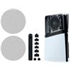Mcbazel Ventola Filtri Antipolvere, Tappi Antipolvere per PS5, PS5 Slim, PS5 Pro