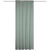 HOME WOHNIDEEN ESKAMIO - Sciarpa termica opaca con texture in lino, fascia multifunzione