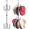 NANATI Appendiabiti per cappelli da baseball, organizer per cappelli, per appendere cappelli, armadio