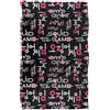Squid Game Logo Pattern Coperta super morbida al tatto setoso - 91 x 147 cm