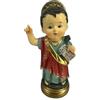 DRW Figura San Pancracio per bambini in resina dipinta a mano 10x3x4 cm