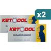 Ketodol 25mg+200mg Antinfiammatorio Bipacco 2x20 Compresse