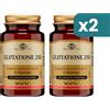 Solgar Glutatione 250 Bipacco Integratore Di L-glutatione 2x30 Capsule Vegetali