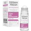 Dermafresh 72H Roll On 50 ml Deodorante per Ipersudorazione Senza Alcool