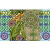 vilber Bohemian Mandala Tappeto, vinile, Multicolore, 75 x 120 x 0.2 cm