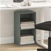 Furinno PASIR Mensola per libri, Libreria moderna a 2 livelli, Libreria con scaffali aperti, 22.9(P) x 30.5(L) x 53.3(A) cm, per Soggiorno, Camera da letto, Ufficio, Verde Salvia