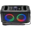 Karma Set karaoke WPARTY 2 (Ricaricabile) Black 20W 27620 Bluetooth USB, AUX,
