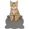 Flamingo Randy Cat Litter Mat 40 x 26 x 0.4 cm Grey