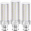 HZSANUE Lampadine LED 26W, 200W Lampadine a Incandescenza Equivalenti, 3000Lm, 3000K Luce Bianca Calda, B22 Cappellino Baionetta, Confezione da 3