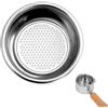 Bamyli Ims, filtro da 58 mm, in acciaio inox, pratico portafiltro per macchina da caffè, accessorio per macchina da caffè Delonghi Dedica