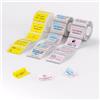 NIIMBOT 3 rotoli di etichette per etichettatrice B1/B1 Pro/B21/B21 Pro/B2/B2 Pro/B3S, 40 x 30 mm, giallo+blu+rosa),laminati termici autoadesivi, impermeabili, antiolio