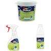 Dulux kit Casa Pulita con Spray antimuffa, Fissativo isolante e Pittura antimuffa bianca (5L) - Nuova Formula BP
