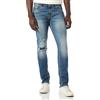 7 For All Mankind Paxtyn Constructor Indigo Jeans, Mid Blue, Regular Uomini