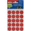 APLI Markierungspunkt, diametro 19 mm, 100 pezzi, rosso