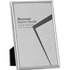 Tutee Cornice Per Foto Argento 13x18cm，Cornici Portafoto Da Tavolo, Adatta Per Foto E Certificati, Realizzata In Vetro Trasparente