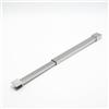 WITEN&NOCK Stabilizzatore da soffitto per pareti doccia, 35 - 60 cm, estensibile, in vetro, 6 - 10 mm, in acciaio inox, rettangolare, cromato