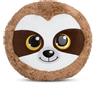 NICI Cuscino di peluche GLUBSCHIS Bradipo Heywood 32x32cm marrone - Soffice cuscino morbido per bambini, bambine, neonati e amanti dei peluche - Ideale a casa, all'asilo o in viaggio